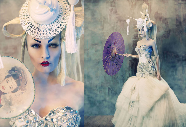 日本AMATO HAUTE COUTURE彩妆艺术人像---酷图编号3