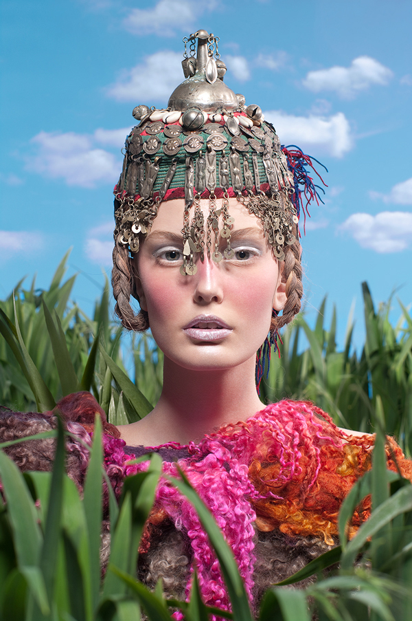 乌兰巴托的平原上的美丽