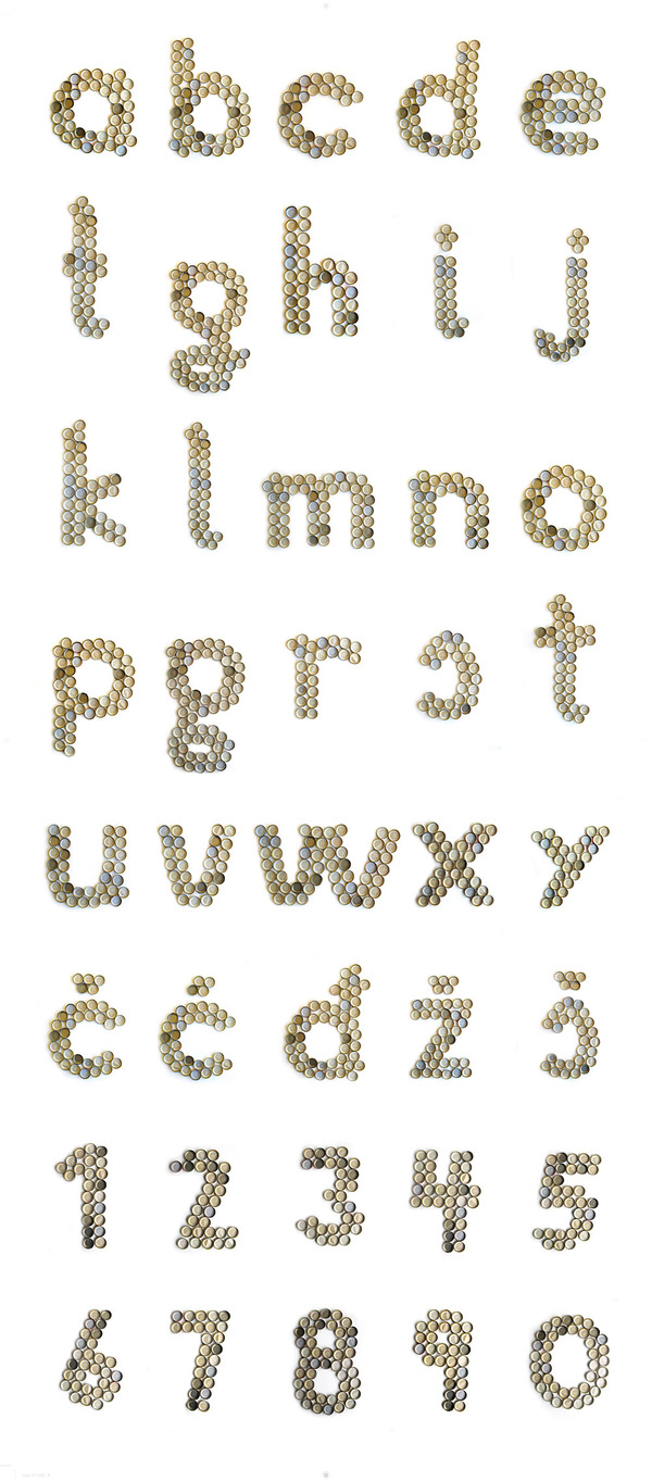 欧美Diary Type 02另类组合字体设计---酷图编号18