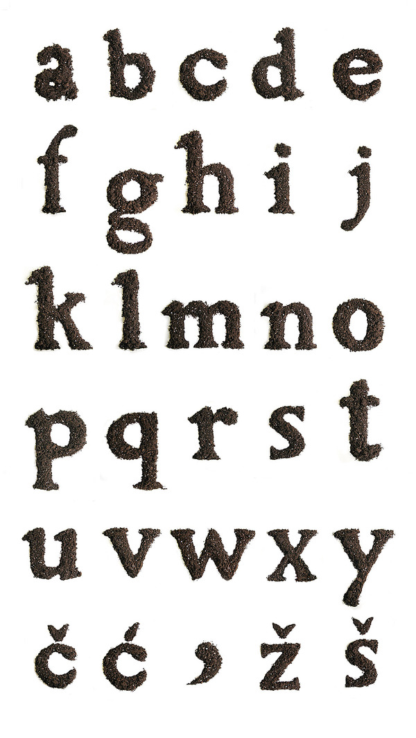 欧美Diary Type 02另类组合字体设计---酷图编号1