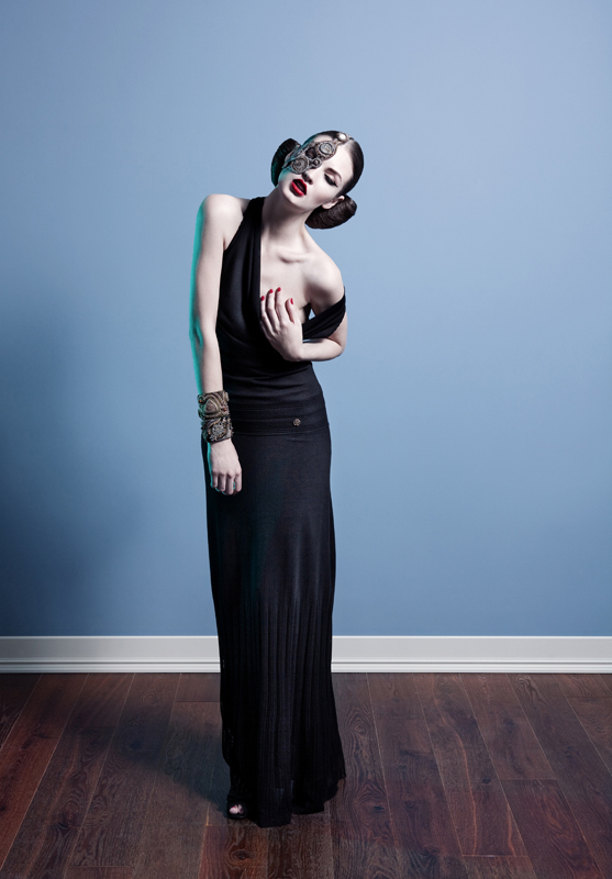 欧美brillantine时尚人像摄影-面具