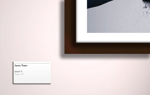 国外Bonington Gallery Identity品牌设计欣赏-精致名片画廊标识---酷图编号11