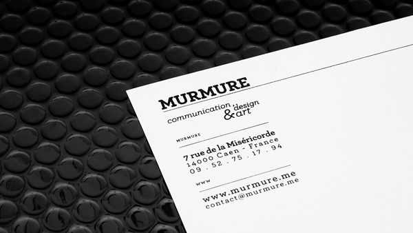 欧美Murmure Identity企业名片标识品牌设计---酷图编号7