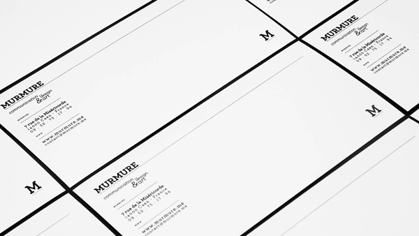 欧美Murmure Identity企业名片标识品牌设计---酷图编号5
