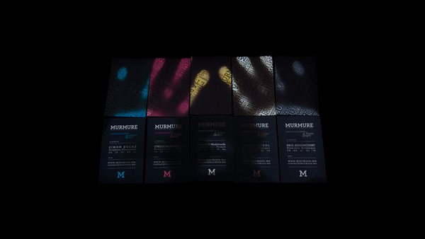 欧美Murmure Identity企业名片标识品牌设计---酷图编号3