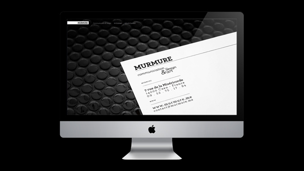 欧美Murmure Identity企业名片标识品牌设计---酷图编号2