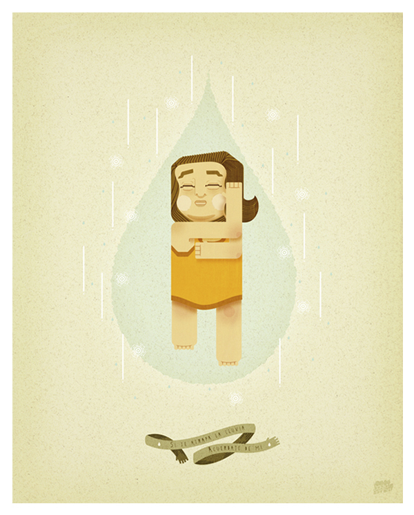 Acuerdate de mi小女孩插画---酷图编号5