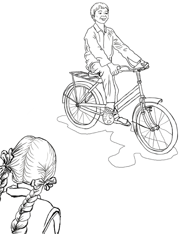 欧美Pedestrians-行人插画素描速写---酷图编号2