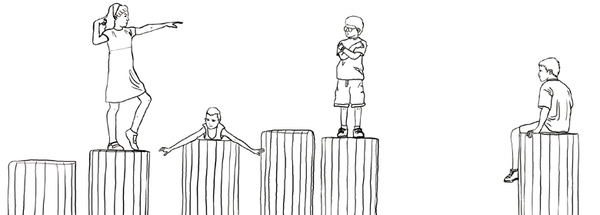 欧美Pedestrians-行人插画素描速写---酷图编号1