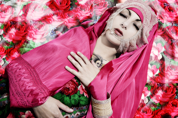 哥伦比亚-休息修女画像灵感-MUERTA PERO DIVINA---酷图编号2