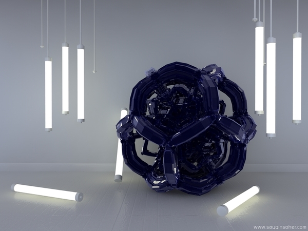 荷兰恩斯赫德Saygin Soher设计师-3D数学方程雕塑---酷图编号13