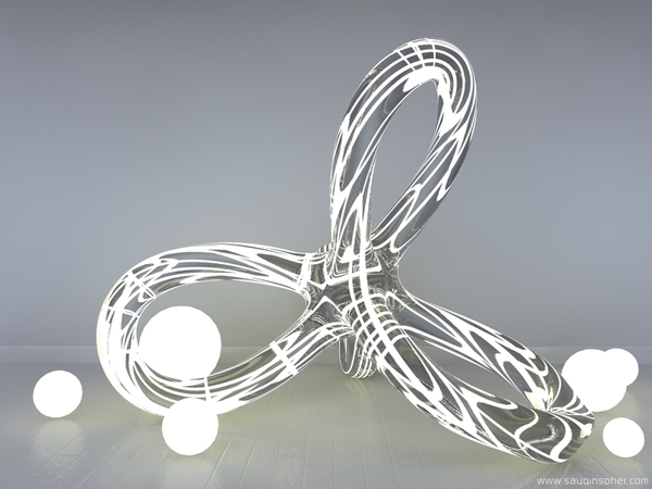 荷兰恩斯赫德Saygin Soher设计师-3D数学方程雕塑---酷图编号3