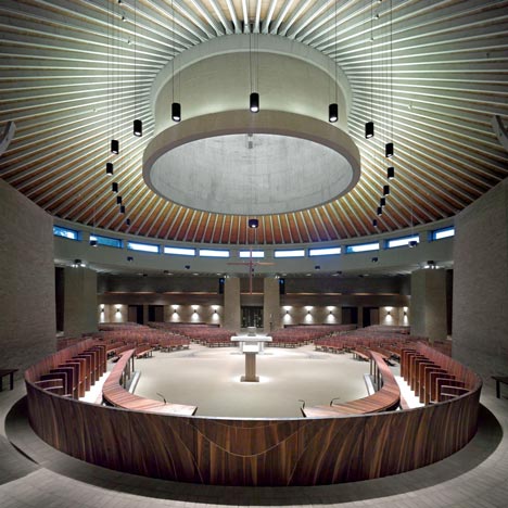 伦敦设计师Thomas Heatherwick-丘陵修道院---酷图编号2