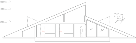 挪威建筑师设计-滑雪山上小屋---酷图编号6