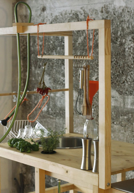 奥地利移动厨房桌子餐车---酷图编号953403