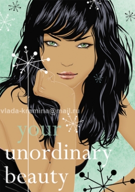 欧美real&natural年少的影子插画