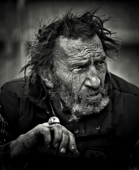 人生百态黑白人像-不一样的岁月痕迹