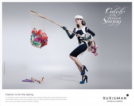 阿联酋Burjuman零售业平面创意广告-打捞礼物