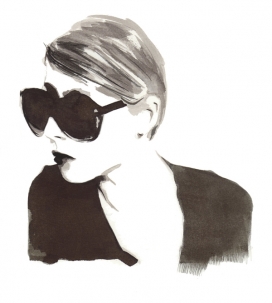 Christian David Moore人像插画