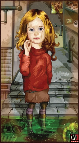 墨西哥Mathew Laznicka可爱的卡通插画作品欣赏