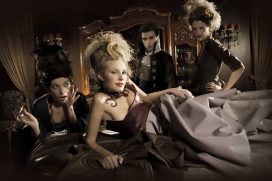 法国ENDUTEX 2011奢华人像组合场面摄影