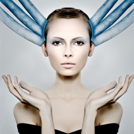 意大利FUTOROTYPES时尚人像造型彩妆