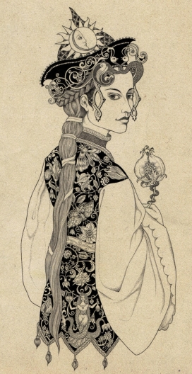 国外Weird and Wonderful: fairy-tale illustrations神秘和奇妙：童话插图