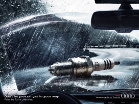 2011Audi奥迪燃油滤清器最新平面广告-