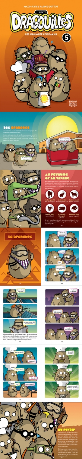 Les dragouilles - Book 3, 4, 5, 6插画