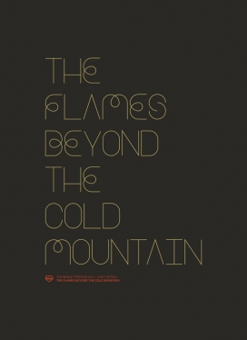 欧美The Bends Typeface弯取直字体