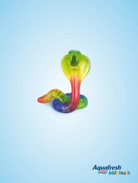 以色列Aquafresh美容健康平面设计
