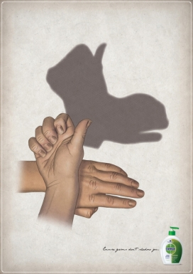 滴露DETTOL洗手液平面广告