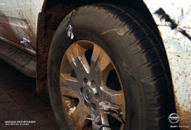 日产汽车平面广告