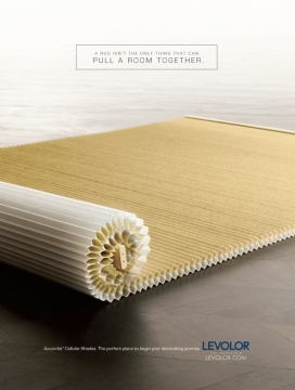 美国Levolor新式地毯广告