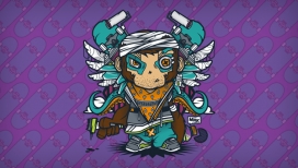 Mnk Never Die插画-永远不死