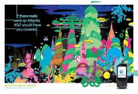 美国AT&T电话电报公司平面广告