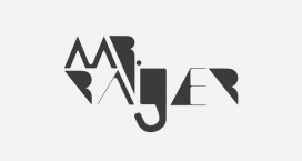 欧美漂亮印刷水墨设计字体-Gummo.