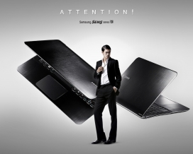 韩国三星sens笔记本电脑宣传广告壁纸与酷站截图