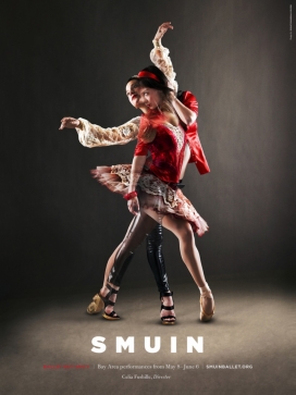 美国Smuin Ballet Company舞蹈平面广告
