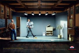 欧美Farmers Insurance农业保险平面广告