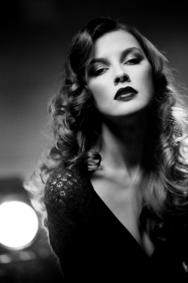 美国Old movie老电影明星复古黑白摄影