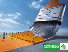 Leroy Merlin乐华梅兰家居平面广告