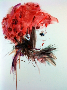 欧美Eccentric Illustration人像插画