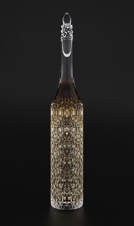 Cathedral Cognac Bottle干邑瓶大教堂酒包装