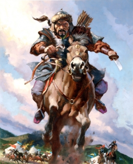 格雷戈里Manchess油画插图-骑士