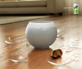 Bounty饮料平面广告