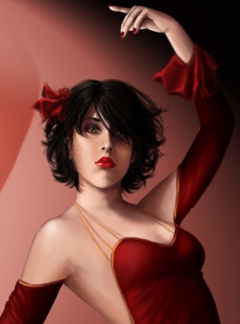 美国Drawing插画CG游戏人物角色设计欣赏