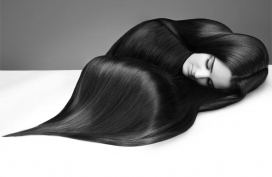 高清晰美发艺术摄影图