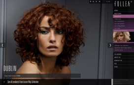 Follea美发网站截图