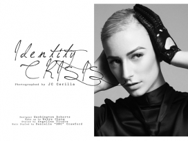 意大利Identity Crisis时尚演绎-黑白照片